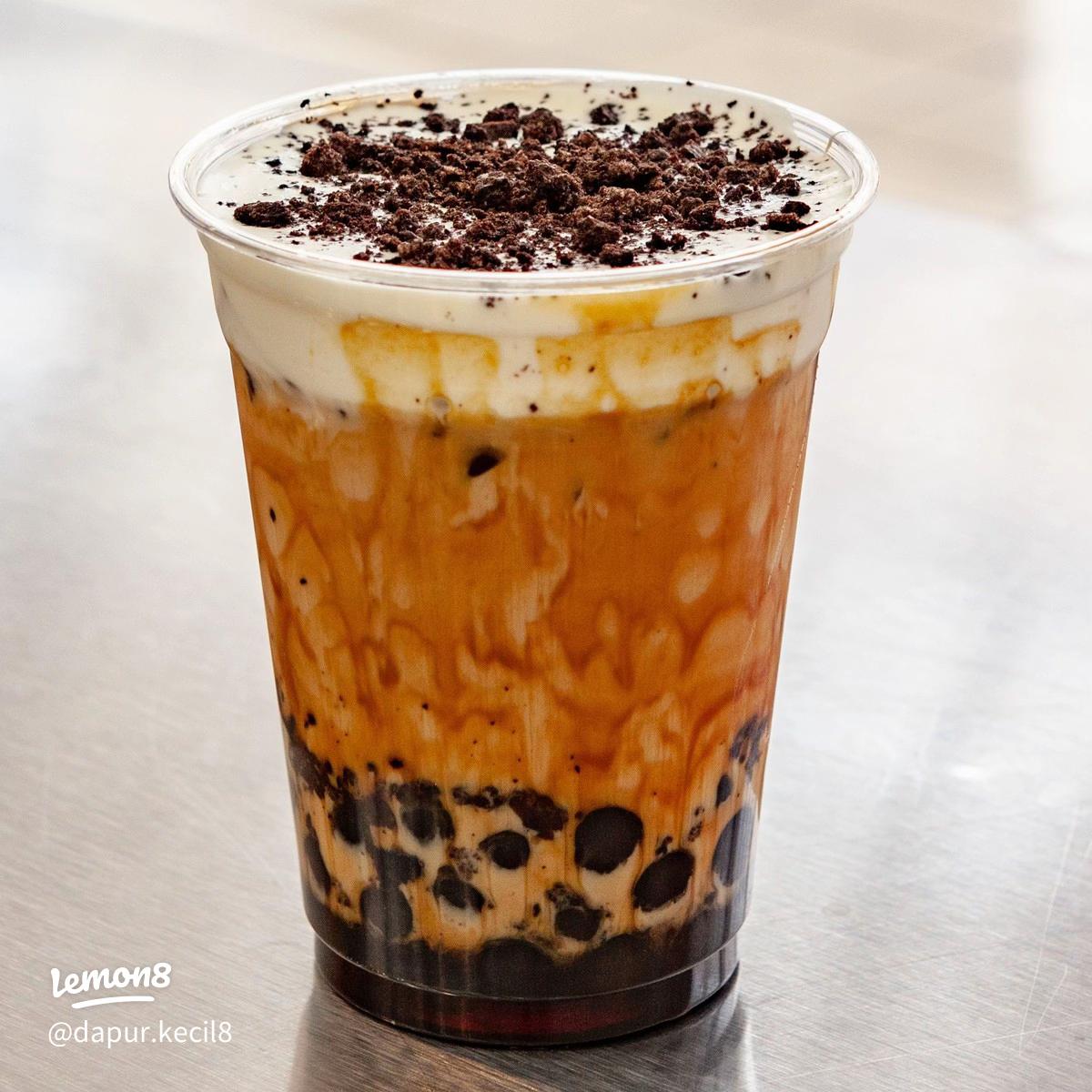 Chocolate Cheese Tea Ala Bobbastar: Perpaduan Cokelat Manis dan Keju Gurih yang Menggoda